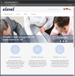 Náhled na webové stránky: Elevel - Komplexní dodavatel SAP