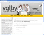 Nhled na webov strnky: Mornaradnici - volebn strnky